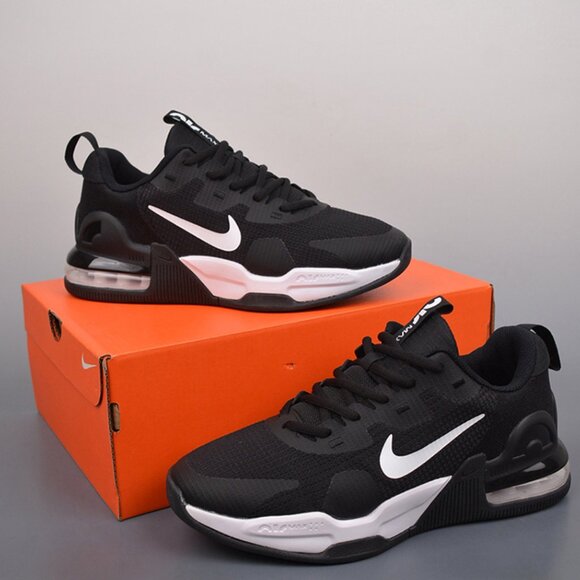 Nike Air Max Alpha Trainer 5 Men's Workout White Black - Picture 1 of 9